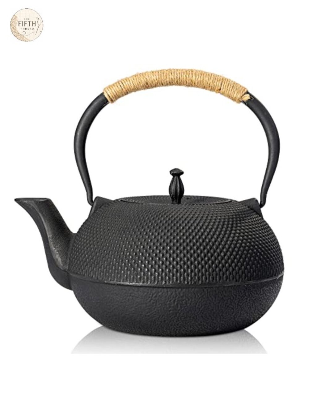 Cast Iron Teapot 60 oz Japanese Tetsubin with Stainless Steel Infuser
